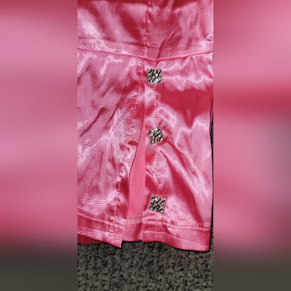 Luxedress Pink Rhinestone Rhomper - Picture 9 of 13